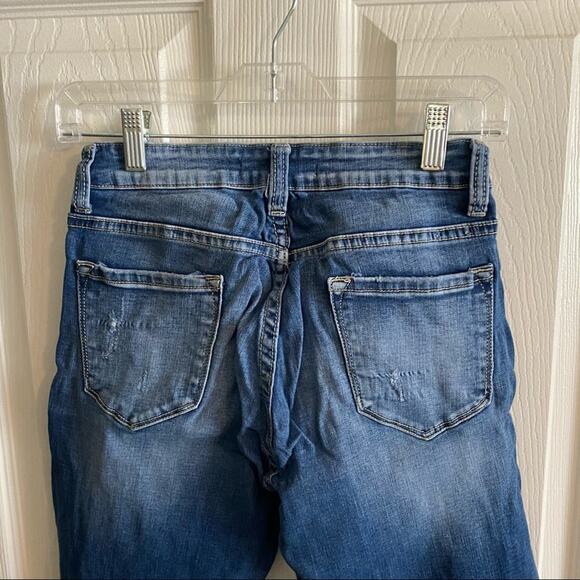 KanCan High Waisted Ripped Skinny Ankle Jeans Women's Size 7 / 27 Waist - Picture 7 of 9